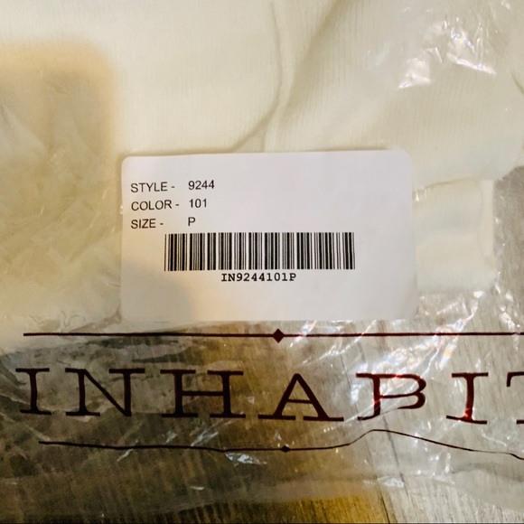 NHBT Inhabit Cashmere Blend Asymmetrical T… - Picture 5 of 6